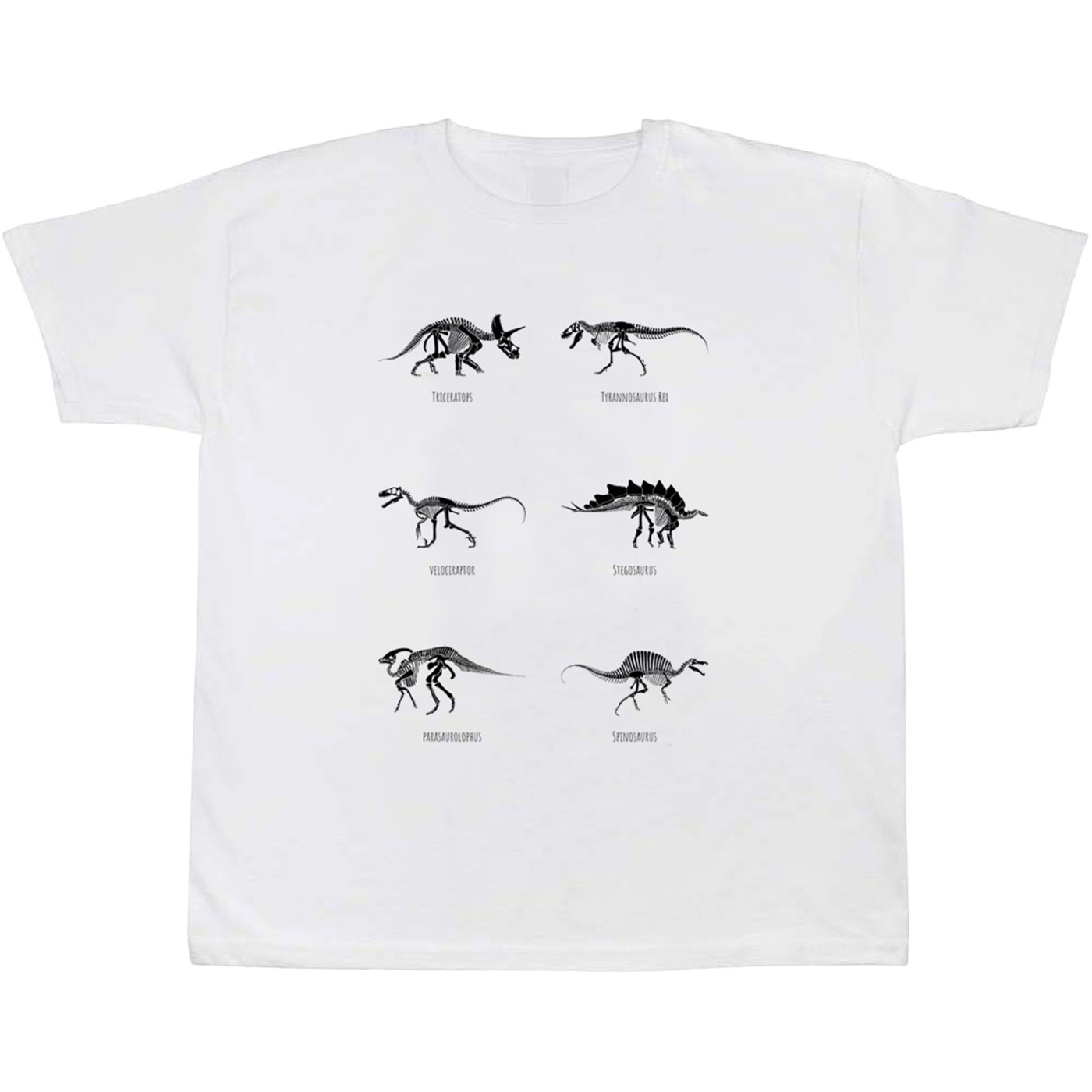 Kids Dinosaur Fossil T-Shirts (1-2 Years)