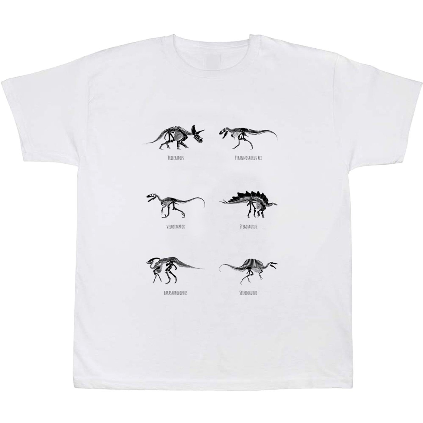 Kids Dinosaur Fossil T-Shirts (5-6 Years)